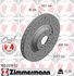 100331952 by ZIMMERMANN - Disc Brake Rotor for VOLKSWAGEN WATER