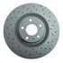 100332652 by ZIMMERMANN - Disc Brake Rotor for VOLKSWAGEN WATER