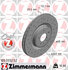 100333252 by ZIMMERMANN - Disc Brake Rotor for VOLKSWAGEN WATER