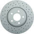 100335552 by ZIMMERMANN - Disc Brake Rotor for VOLKSWAGEN WATER