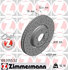 100335552 by ZIMMERMANN - Disc Brake Rotor for VOLKSWAGEN WATER