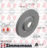 100 3355 20 by ZIMMERMANN - Disc Brake Rotor for VOLKSWAGEN WATER