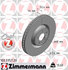 100 3357 20 by ZIMMERMANN - Disc Brake Rotor for VOLKSWAGEN WATER
