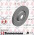 100335752 by ZIMMERMANN - Disc Brake Rotor for VOLKSWAGEN WATER