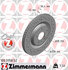 100335852 by ZIMMERMANN - Disc Brake Rotor for VOLKSWAGEN WATER