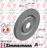 100 3376 20 by ZIMMERMANN - Disc Brake Rotor for VOLKSWAGEN WATER