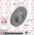 150 1261 20 by ZIMMERMANN - Disc Brake Rotor for BMW