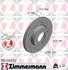 150126952 by ZIMMERMANN - Disc Brake Rotor