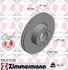150 1271 20 by ZIMMERMANN - Disc Brake Rotor for BMW