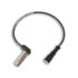 R955335 by MERITOR - ABS Wheel Speed Sensor - 90 Degree Sensor, with 1.31 ft. Cable, Din 2 Pin Female Connector
