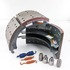 KSMA3124707QP by MERITOR - Drum Brake Shoe Kit - 16.5 in. Diameter, 7 in. Width, Q Plus, 23K GAWR, Platinum Shield III