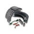 XKW3124715QP by MERITOR - Remanufactured Drum Brake Shoe Kit - Lined, with Hardware