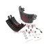 KSMA618T4728CP by MERITOR - Brake Shoe and Lining Kit - FMSI 4728, MA618 Lining, New (Meritor)