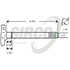 Sirco C527R Air Brake Camshaft Air Brake Camshaft - RH, 1-1/8" Head, 1-1/2"-28 Spline, 1-1/2" D Journal