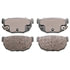 AD0230 by ADVICS - Ultra-Premium Ceramic Formulation Brake Pads
