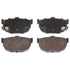 AD0323 by ADVICS - Ultra-Premium Ceramic Formulation Brake Pads
