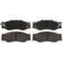 Advics AD0266 Disc Brake Pad Set Ultra-Premium Ceramic Formulation Brake Pads