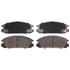 AD0334 by ADVICS - Ultra-Premium Ceramic Formulation Brake Pads