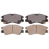 Advics AD0349 Disc Brake Pad Set Ultra-Premium Ceramic Formulation Brake Pads