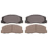 AD0328 by ADVICS - Ultra-Premium Ceramic Formulation Brake Pads