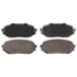 Advics AD0457 Disc Brake Pad Set Ultra-Premium Ceramic Formulation Brake Pads