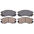 AD0470 by ADVICS - Ultra-Premium Ceramic Formulation Brake Pads