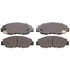 AD0465A by ADVICS - CERA BRAKE PAD SET