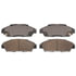 Advics AD0496 Disc Brake Pad Set Ultra-Premium Ceramic Formulation Brake Pads