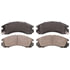AD0530 by ADVICS - Ultra-Premium Ceramic Formulation Brake Pads