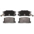 AD0528 by ADVICS - Ultra-Premium Ceramic Formulation Brake Pads