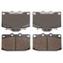 AD0585 by ADVICS - Ultra-Premium Ceramic Formulation Brake Pads