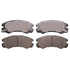 Advics AD0579 Disc Brake Pad Set Ultra-Premium Ceramic Formulation Brake Pads