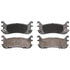 AD0636 by ADVICS - Ultra-Premium Ceramic Formulation Brake Pads