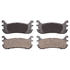 AD0663 by ADVICS - Ultra-Premium Ceramic Formulation Brake Pads