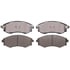 AD0700 by ADVICS - Ultra-Premium Ceramic Formulation Brake Pads