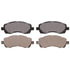 AD0722 by ADVICS - Ultra-Premium Ceramic Formulation Brake Pads