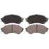 AD0798 by ADVICS - Ultra-Premium Ceramic Formulation Brake Pads