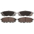 Advics AD1073 Disc Brake Pad Set Ultra-Premium Ceramic Formulation Brake Pads
