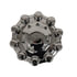 086100S by ALCOA - Axle Hub Cap - Front, For 22.5” and 24.5” Wheels, Chrome