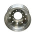 823621DB by ALCOA - Aluminum Wheel - 22.5" x 12.25" Wheel Size, Hub Pilot, Mirror Polish Outside Only with Dura-Bright