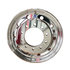 824621 by ALCOA - Aluminum Wheel - 22.5" x 12.25" Wheel Size, Hub Pilot, Mirror Polish Outside Only