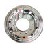 824621DB by ALCOA - Aluminum Wheel - 22.5" x 12.25" Wheel Size, Hub Pilot, Mirror Polish Outside Only with Dura-Bright