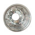 824621DB by ALCOA - Aluminum Wheel - 22.5" x 12.25" Wheel Size, Hub Pilot, Mirror Polish Outside Only with Dura-Bright