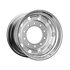 84DV07 by ALCOA - Aluminum Wheel - 22.5" x 12.25" Wheel Size, Hub Pilot, High Polish, Dual Valve