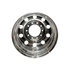 98U631 by ALCOA - Aluminum Wheel - 24.5" x 8.25" Wheel Size, Hub Pilot, Mirror Polish Outside Only