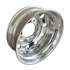 98U632DB by ALCOA - Aluminum Wheel - 24.5" x 8.25" Wheel Size, Hub Pilot, Mirror Polish Inside Only with Dura-Bright