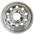 98U632DB by ALCOA - Aluminum Wheel - 24.5" x 8.25" Wheel Size, Hub Pilot, Mirror Polish Inside Only with Dura-Bright