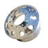 ULT391 by ALCOA - Aluminum Wheel - 22.5" x 8.25" Wheel Size, Hub Pilot, Mirror Polish Outside Only