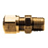 BWP-NSI M-1344 Pipe Fitting BrsFtg Comp MPT Connector
