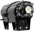 603-5131 by DAYTON PARTS - Heavy Duty Pressurized Coolant Reservoir - Plastic, Spring Loaded Twist Cap